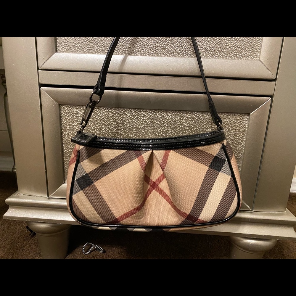 Authentic Burberry clutch purse